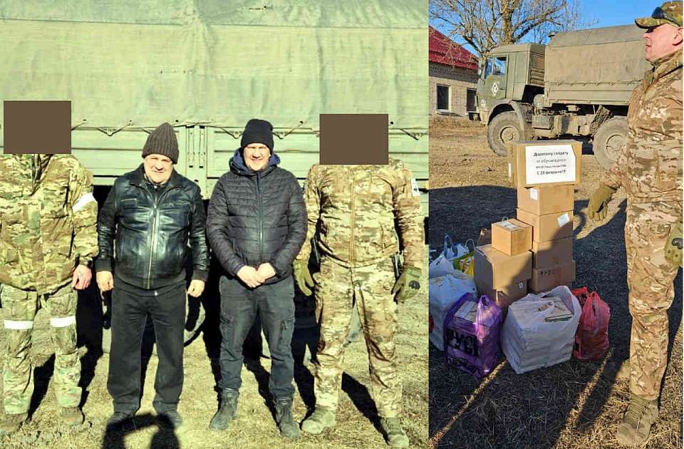 В первый день весны отец и сын из Воронежской области доставили груз в зону СВО