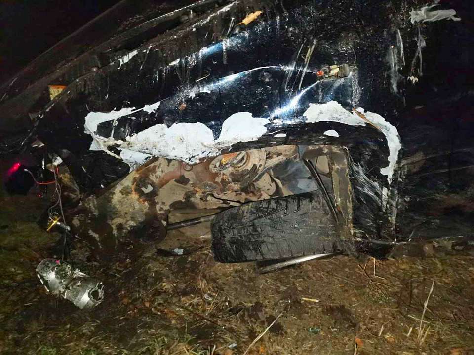 Под Воронежем погиб 18-летний водитель опрокинувшейся «Лады Калины»