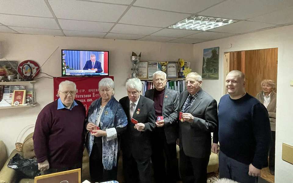 В Ленинском районе ветеран войны в Афганистане удостоен высокой награды