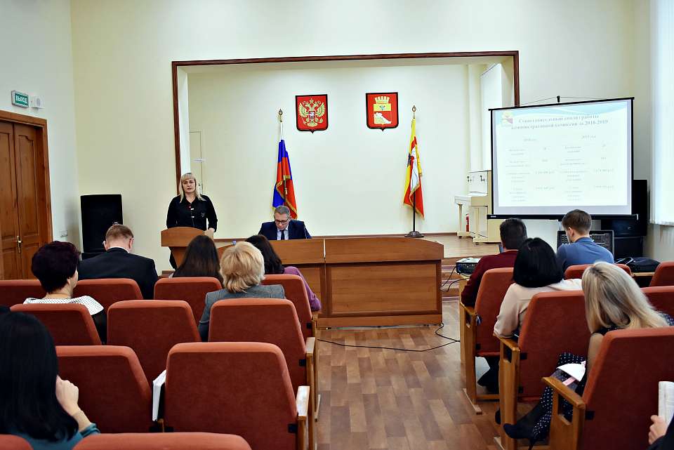 В Ленинском районе подвели итоги административной практики