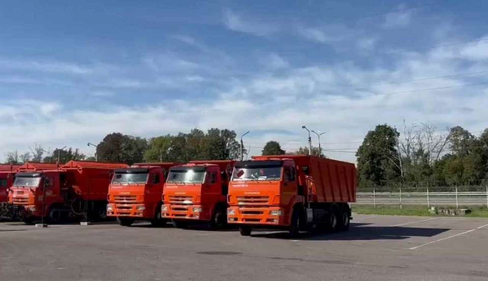 Воронежские коммунальщики принимают новую технику