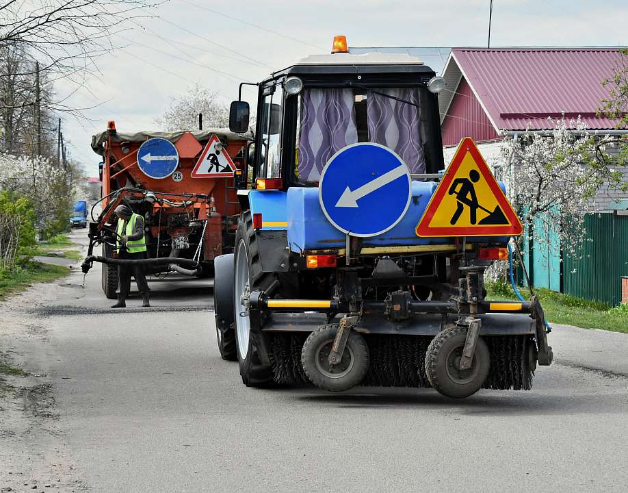 Ремонт улично-дорожной сети в Ленинском районе продолжается