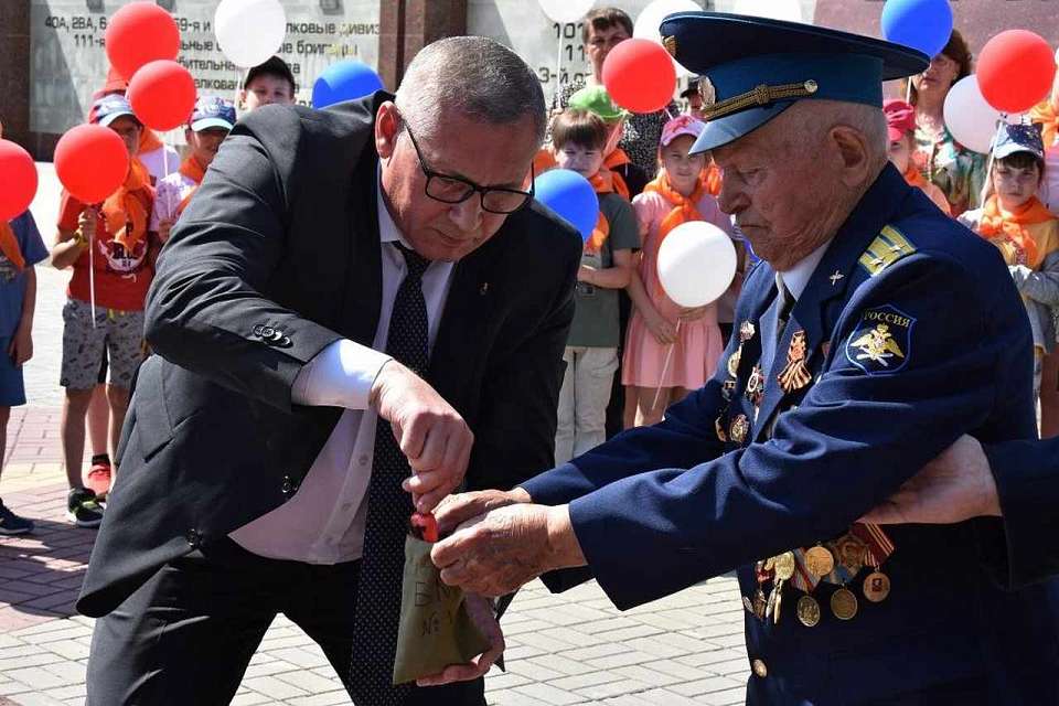 В Ленинском районе прошла памятная патриотическая акция