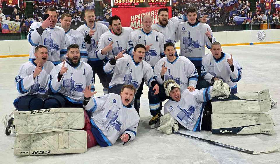 Нововоронежская АЭС впервые выиграла Зимнюю спартакиаду «Росэнергоатома» по хоккею