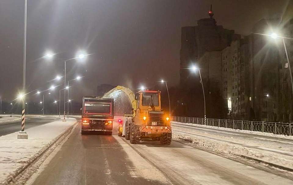 Будут перекрывать улицы в Воронеже на ночь для вывоза снега
