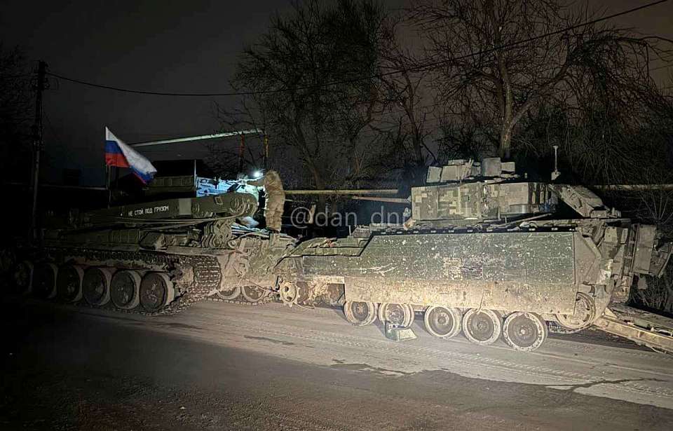 Трофейная американская БМП Bradley появилась в Воронеже