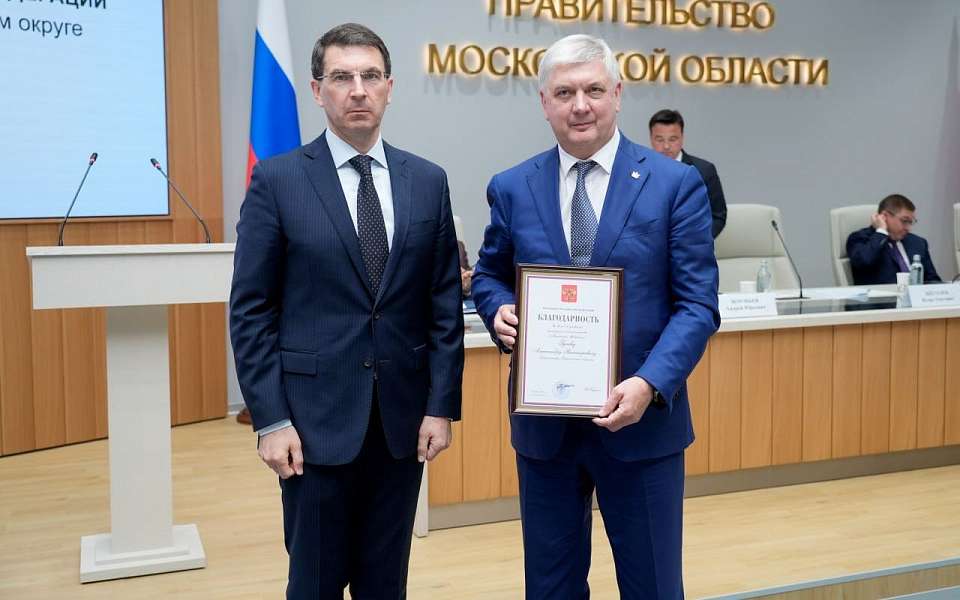 Благодарность главы государства за жилищное строительство получил воронежский губернатор 