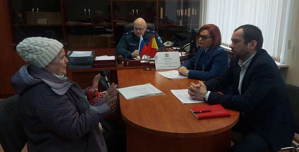 В общественной приёмной губернатора в Центральном районе состоялся личный приём граждан