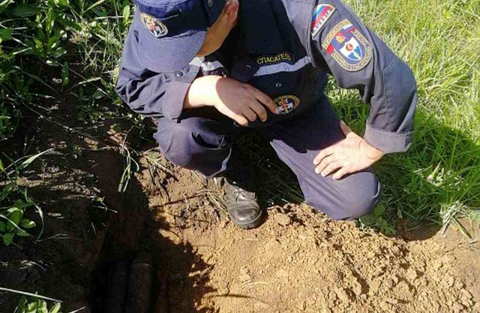 Два боеприпаса времён Великой Отечественной взорвали в Воронежской области
