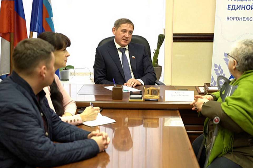 Андрей Соболев окажет помощь в решении коммунальных проблем воронежцев