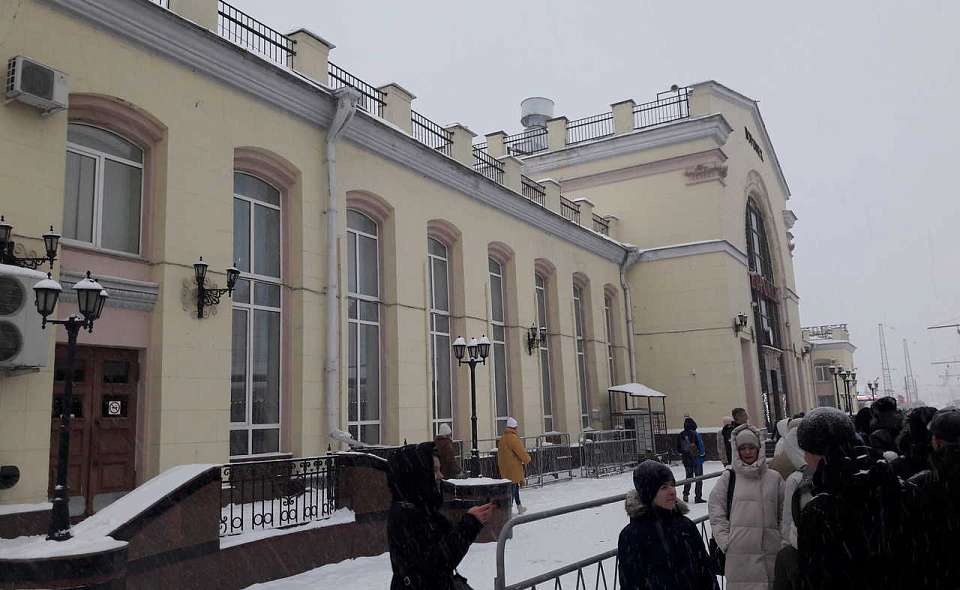 Из-за сильного снегопада 4 воронежских поезда отстают от графика