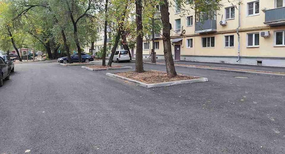 Работы по благоустройству дворов в Железнодорожном районе, запланированные в этом году, завершены