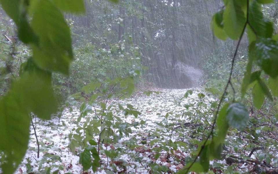 Град на фоне сильной жары обрушится на Воронежскую область