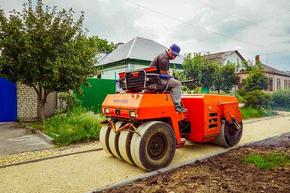 В Ленинском районе Воронежа появился долгожданный тротуар