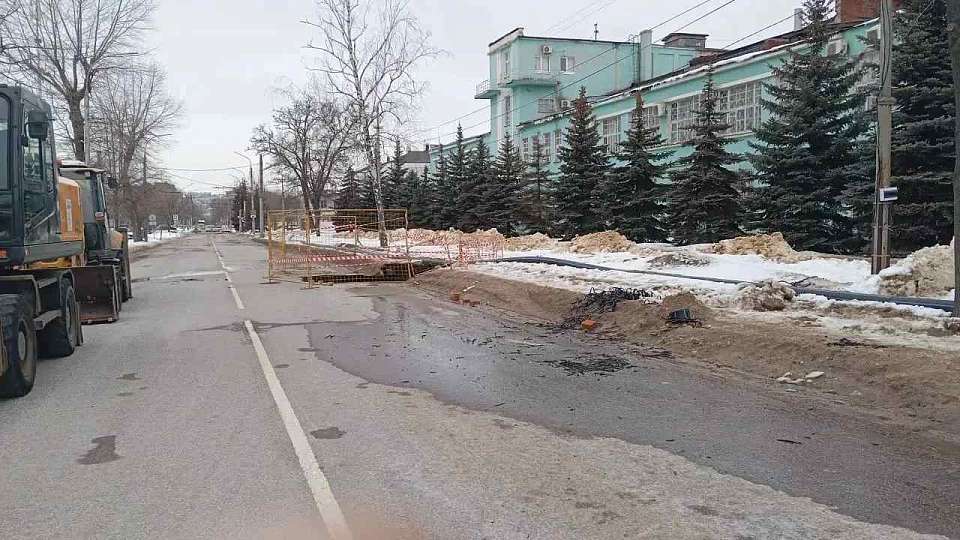 Аварийный участок канализации на улице Циолковского в Воронеже заменят за 53 млн