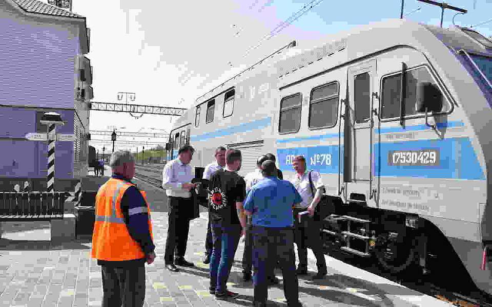 В Железнодорожном районе проверили состояние полосы отвода железной дороги